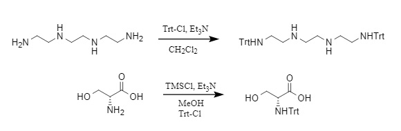 トリチル導入の例