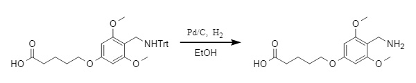 Trt-His(Trt)-Lys(Boc)-OMeにおけるTrtおよびBoc保護基の安定性に関する研究